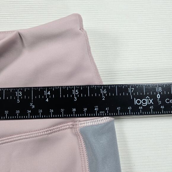 Nike High Rise Epic Lux Tight Fit Running Division Leggings in Pink Size Large - Picture 4 of 9